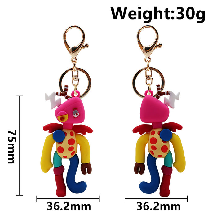 Wholesale Cartoon Game Clown Doll Keychains JDC-KC-HaoAn017