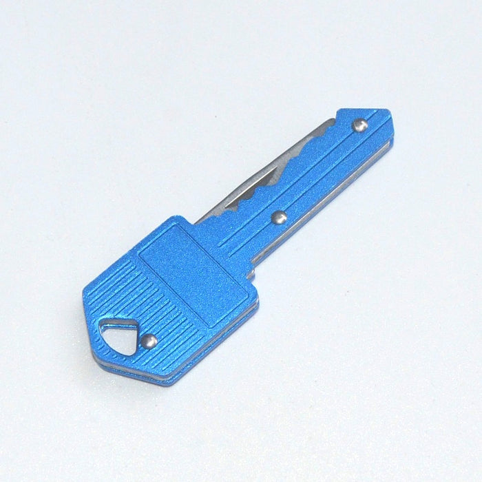 Wholesale Aluminum Alloy Portable Folding Knife Multifunctional Keychain JDC-KC-KB006