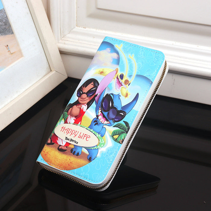 Wholesale PVC Cartoon Multi-compartment Card Slot Men's Wallet JDC-WT-BenF001