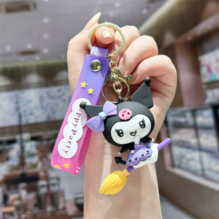 Wholesale Cartoon Silicone Doll Keychain JDC-KC-HaoXi008