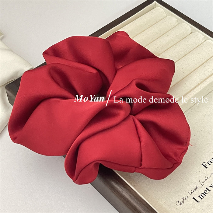 Wholesale New Year's red large intestine festival hair band hair rope headdress