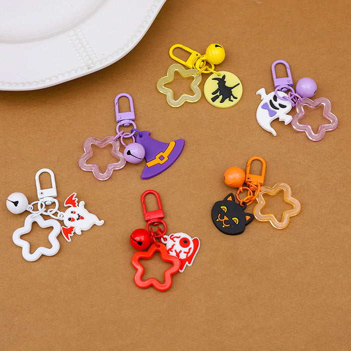 Wholesale Cartoon Acrylic Keychain - Trendy Decorative Car Key Accessory Gift