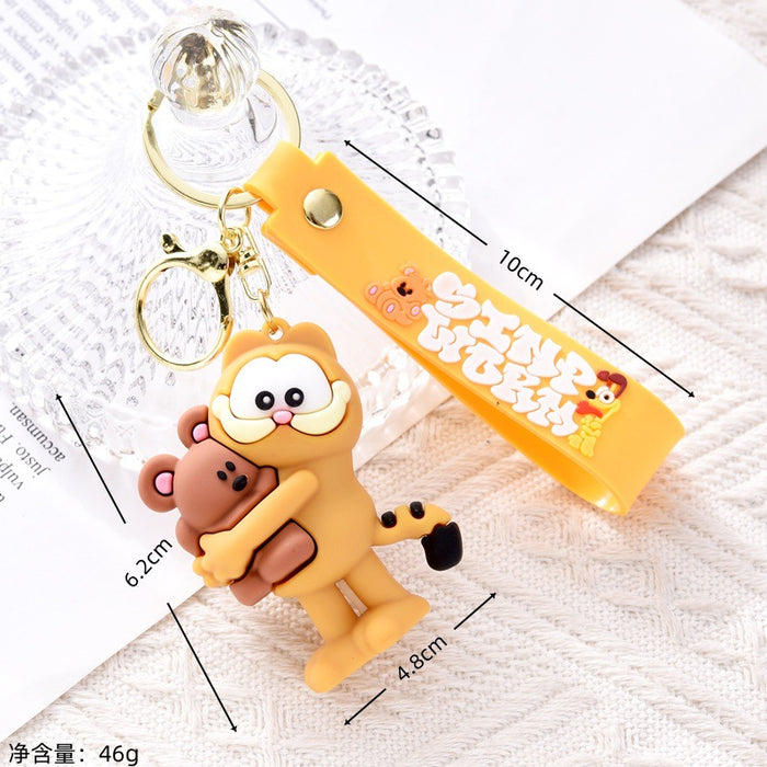 Wholesale Cute Cartoon Silicone Anime Keychain