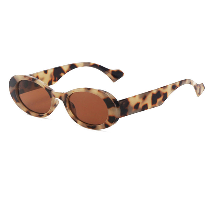 Wholesale Small Frame Oval PC Sunglasses JDC-SG-ZS006