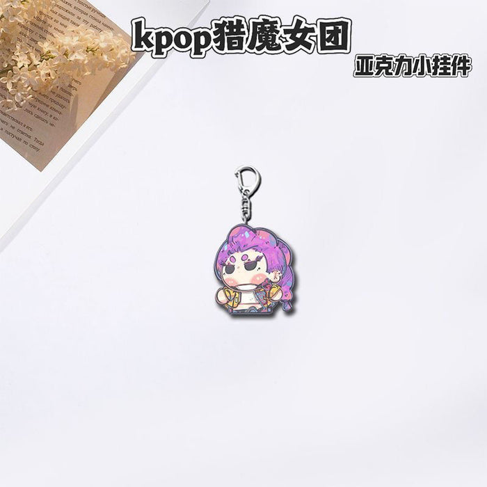 Wholesale Kpop Acrylic Keychain Anime Peripheral Pendant