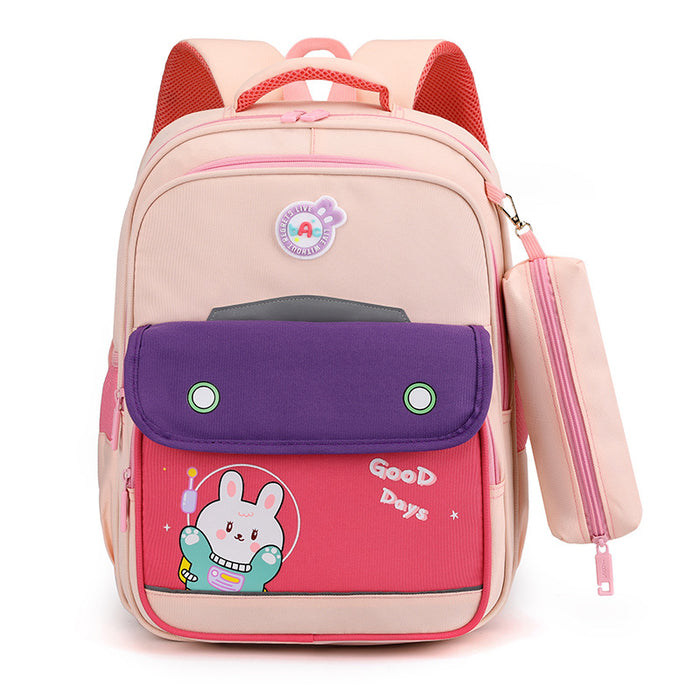 Wholesale Nylon Large Capacity Burden-Reducing Backpack for Children JDC-BP-YuanDuo064