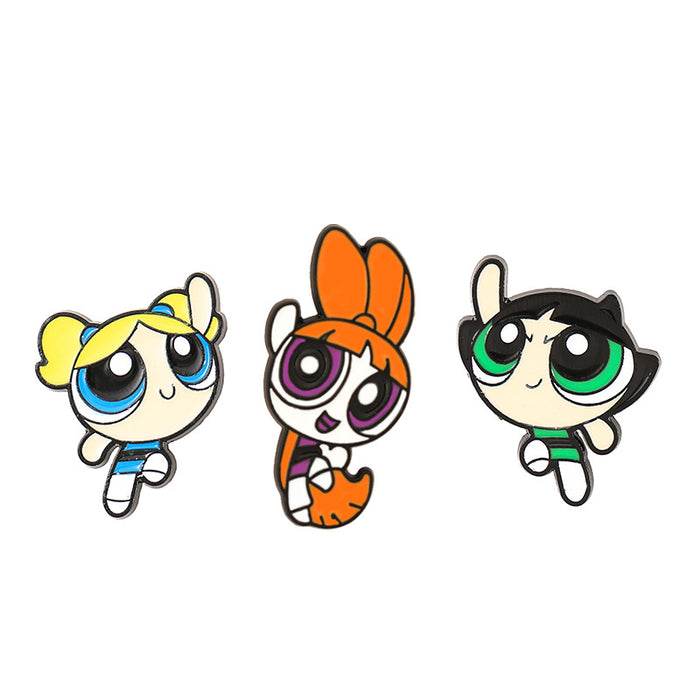 Wholesale Metal Alloy Electroplated Cartoon Brooch Pin Cute Character Badge