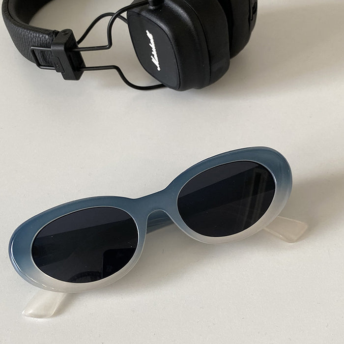 Wholesale Retro oval sunglasses, high-end sunglasses, sun protection and UV protection