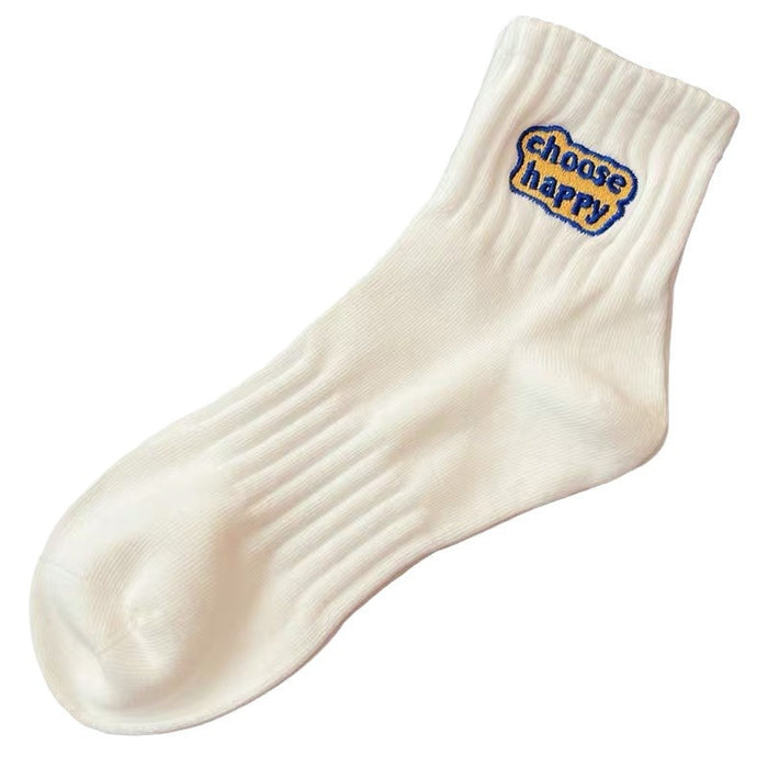 Wholesale Socks, solid color sports socks, sweat absorbing and odor proof trendy breathable socks