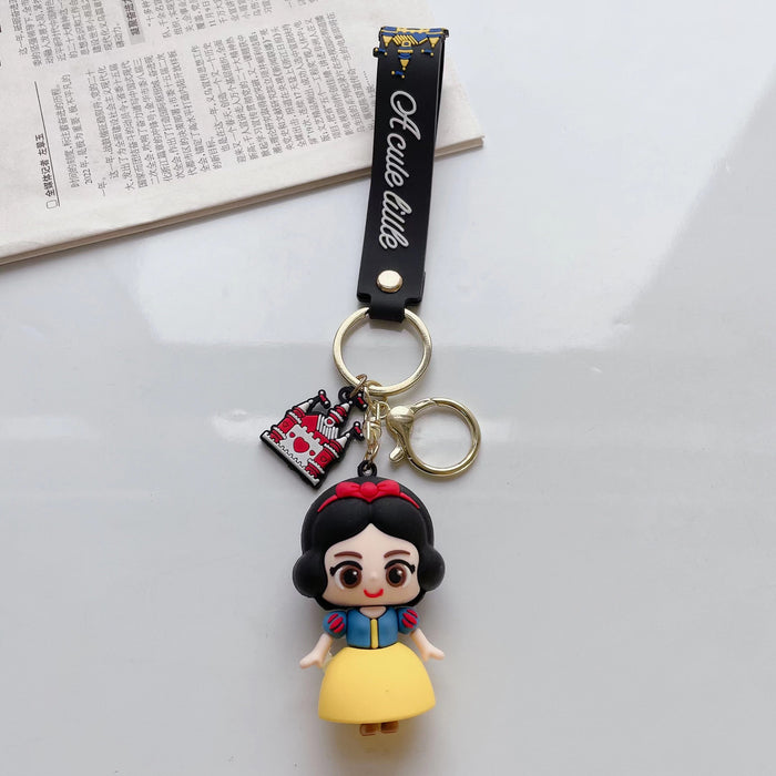 Wholesale Cute Cartoon Three-dimensional Silicone Keychain JDC-KC-JuShu031