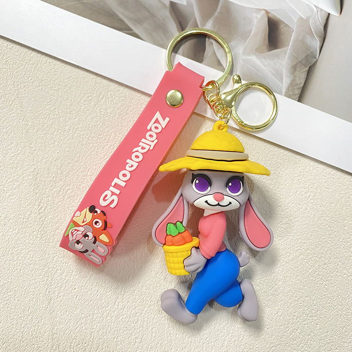 Wholesale Cute cartoon character keychains for couples