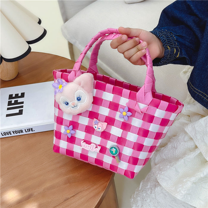 Wholesale PC Color Woven Handbag JDC-HB-GM001