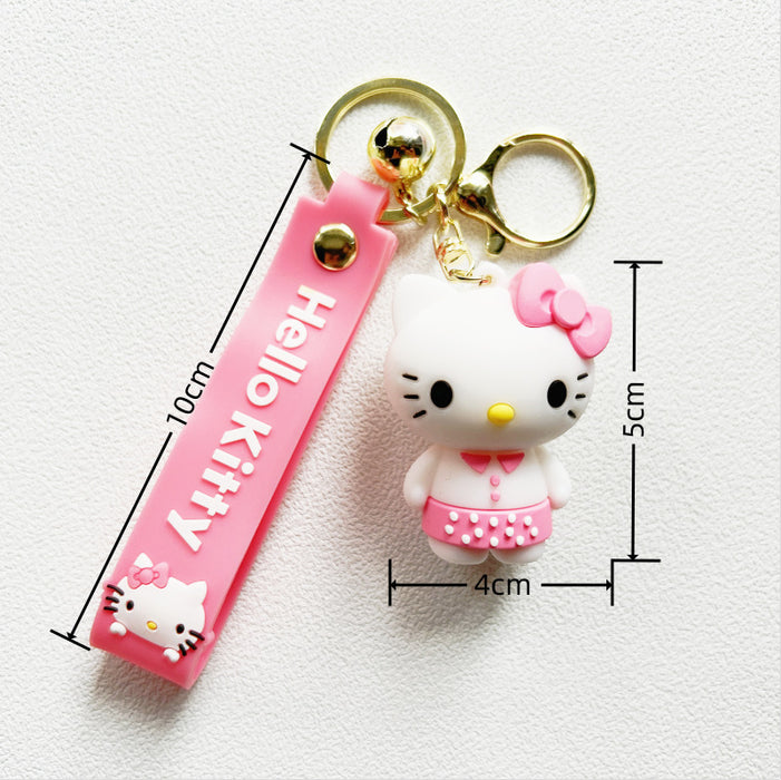 Wholesale PVC Cartoon Doll Keychain JDC-KC-WuYi226