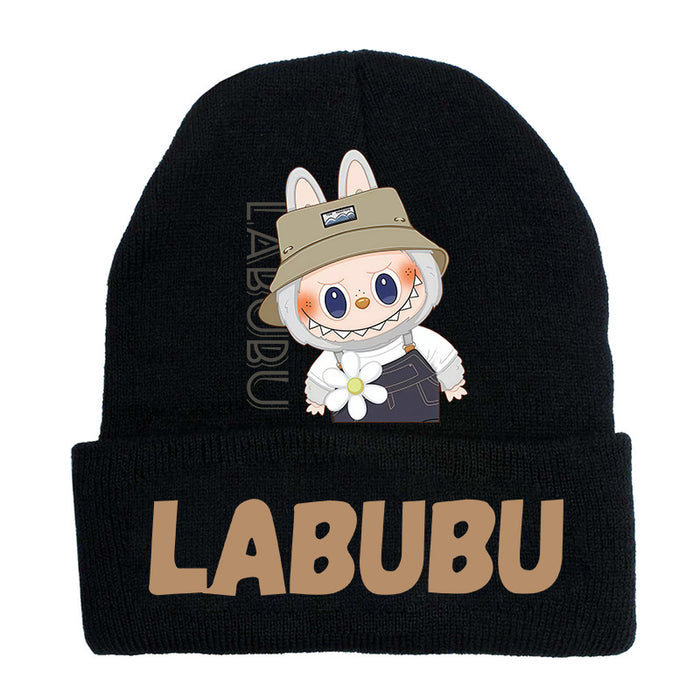 Wholesale Anime cartoon woolen hat knitted hat pullover outdoor warm