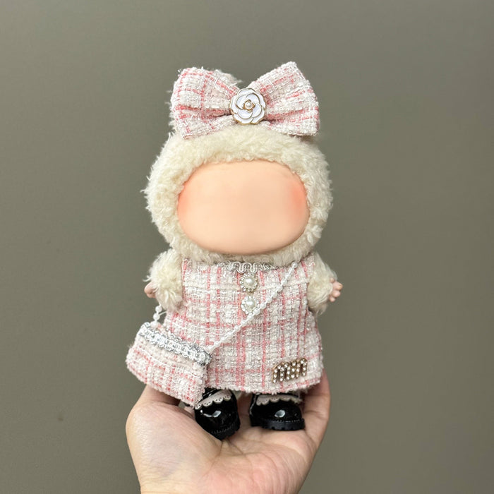 Wholesale Only clothes are suitable for 17cm blind box pendant plush doll clothes