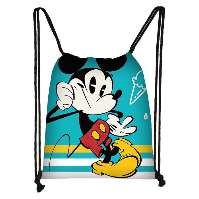 Wholesale Outdoor Portable Cute Cartoon Printed Drawstring Bag JDC-BP-Changs005