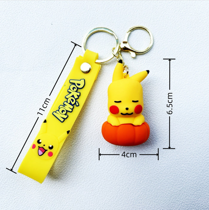 Wholesale PVC Cartoon Doll Keychain JDC-KC-WuYi126