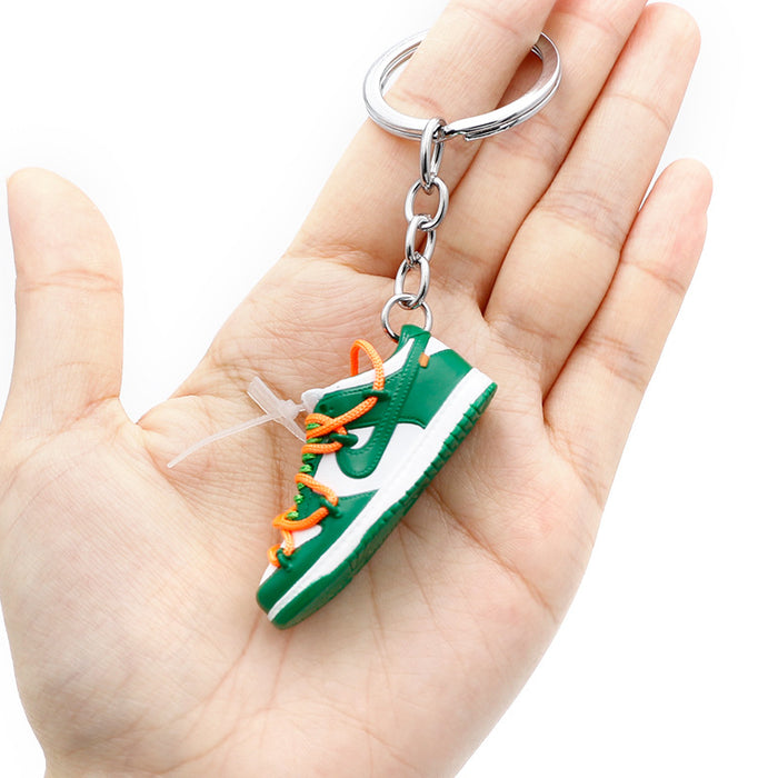 Wholesale PVC Basketball Shoe Model Keychain JDC-KC-QLPing016