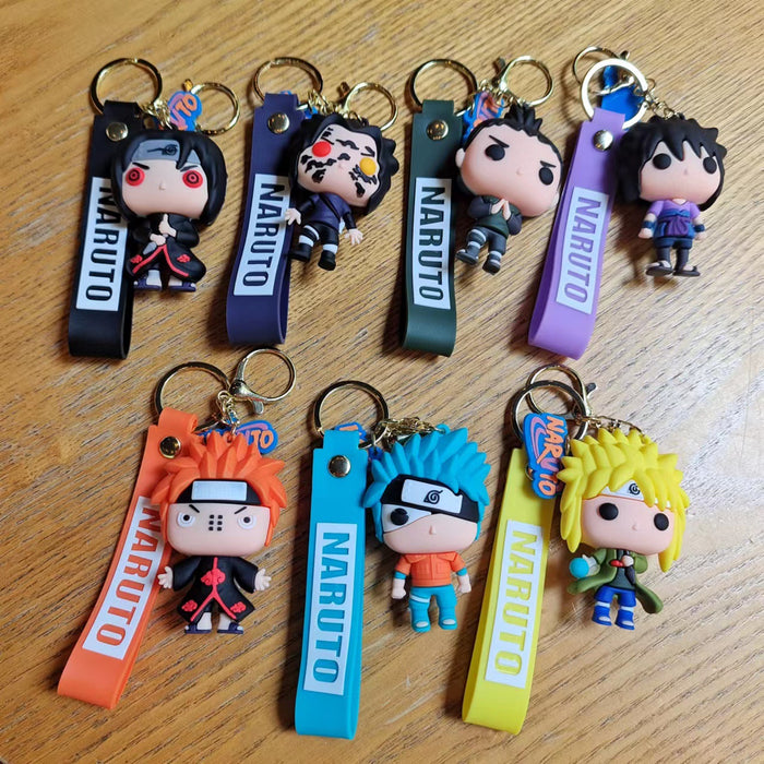 Wholesale Cartoon Doll Silicone Keychain (F) JDC-KC-ZhuoRan010