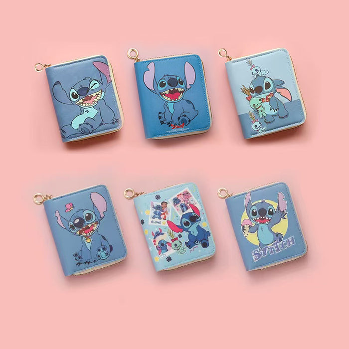 Wholesale Wallet Short Zipper Student Cartoon  Wallet Coin Purse Card Holder