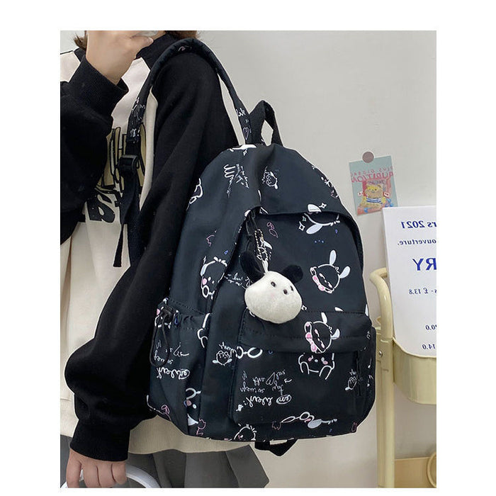 Wholesale Girl Schoolbag Junior High School Students Soft Girl Backpack Female Senior high school Student Large Capacity Backpack Female