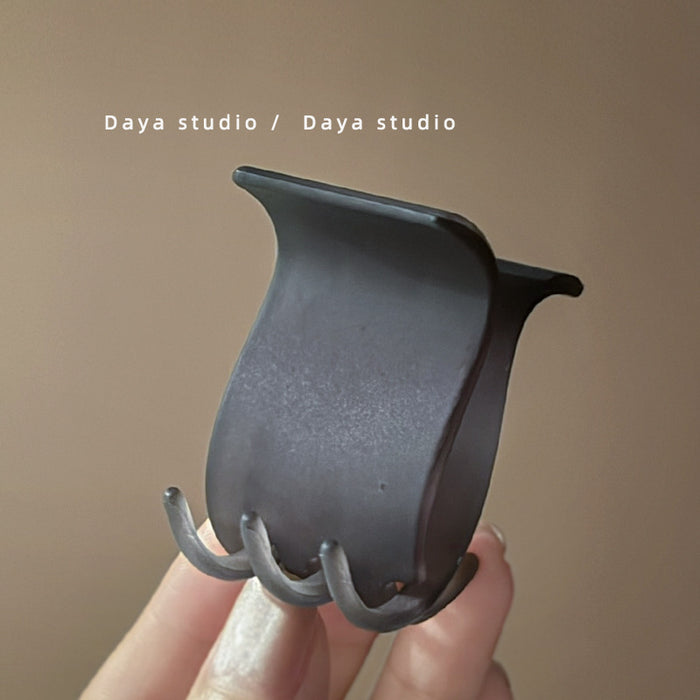 Wholesale Advanced matte gradient ponytail clip, niche temperament shark clip