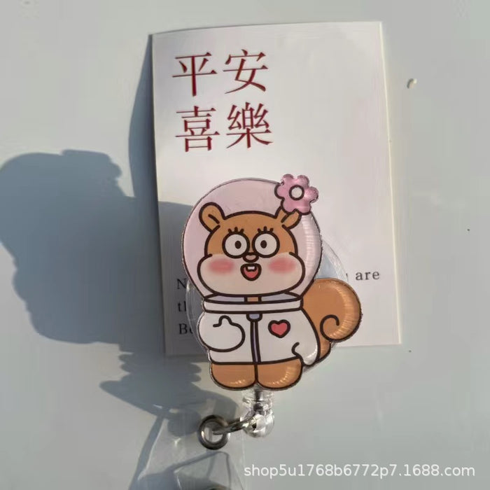 Wholesale ABS Cartoon Scroll Keychain JDC-KC-ChenPin002