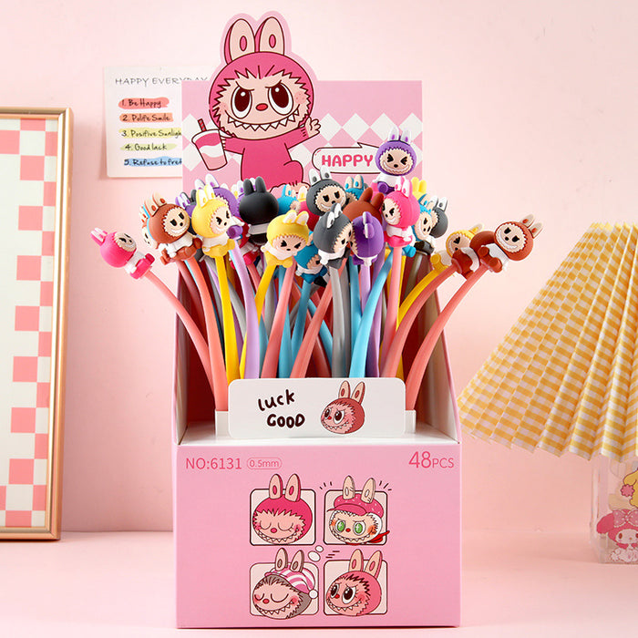Wholesale Trendy Cartoon Soft Gel Shake Pen - Cute Creative Stationery Gift MOQ≥2