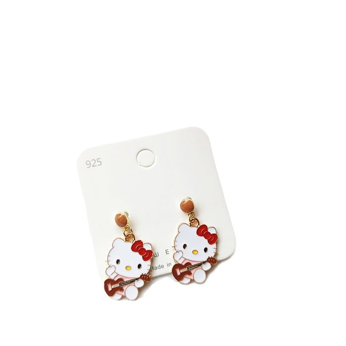 Wholesale Cute Cartoon Alloy Earrings JDC-ES-Xiaox004