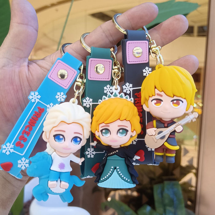 Wholesale PVC Cartoon Doll Keychain JDC-KC-KuangK013