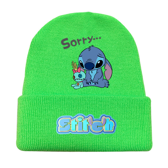 Wholesale Cartoon Wool Knitted Hat JDC-FH-LaiY007