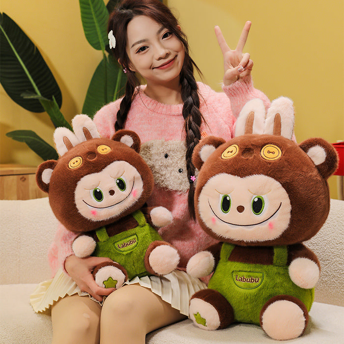 Wholesale Strap pants doll sleeping doll plush toy monkey doll pillow girl