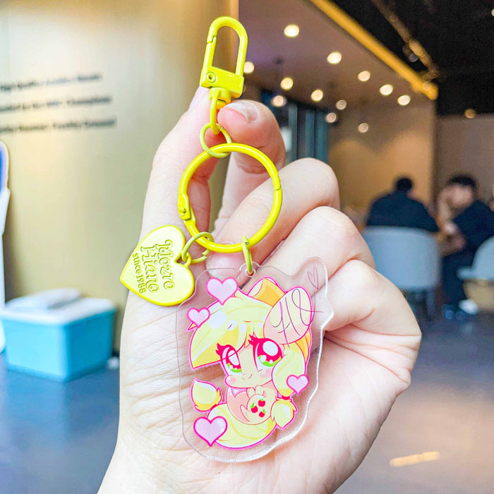 Wholesale Acrylic Cartoon Keychain JDC-KC-LeZi022