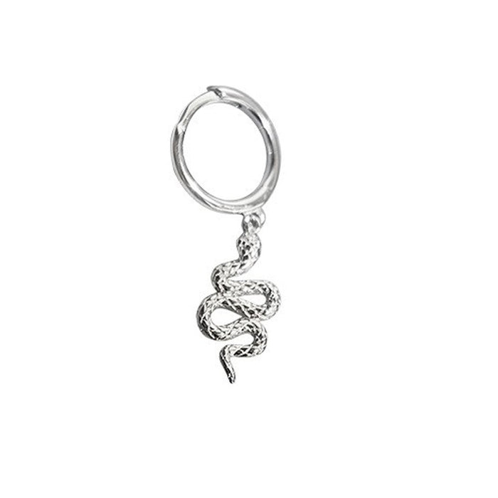 Wholesale Serpentine earrings, small snake earrings, ear bone clip, zircon snake head, ear clasp, no ear hole, ear clip