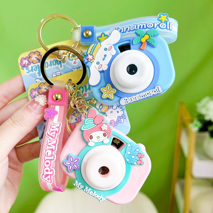 Wholesale Projection Camera Keychain Children's Cute Bag Pendant Jewelry