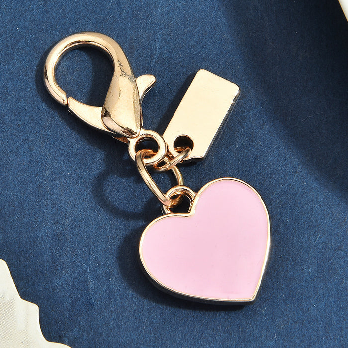 Wholesale Multi Style Dinosaur Clover Heart Animal Gold Alloy Keychain Pendant Fashion Jewelry Accessory