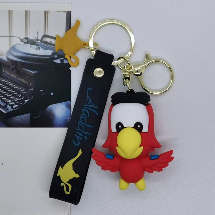 Wholesale cartoon  lamp doll key chain pendant bag car key chain accessories gift