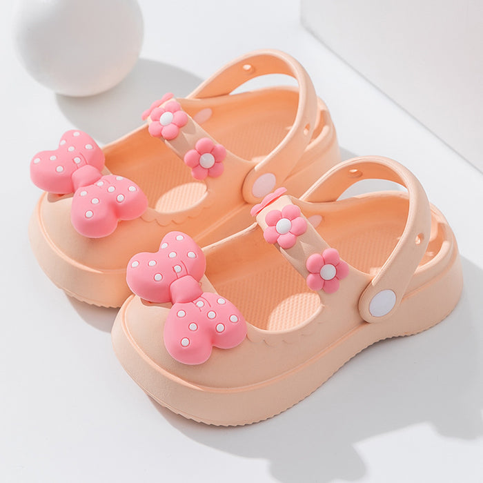 Wholesale EVA Children's Cute Bow Clogs JDC-SD-ZhuBB003