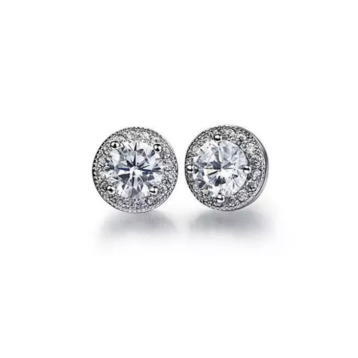Wholesale Men' s unique diamond-encrusted earrings