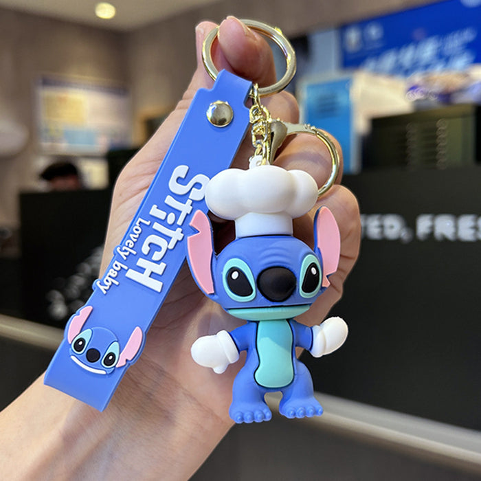 Wholesale Cartoon Silicone Keychains (F) JDC-KC-ZiXing001