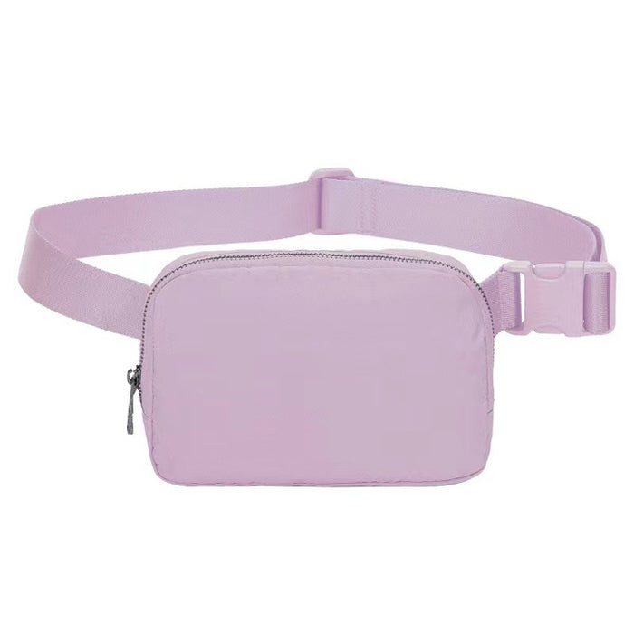 Wholesale Outdoor Running Waist Bag Lulu Same Style Crossbody Bag Chest Bag Nylon Waterproof Sports Waist Bag