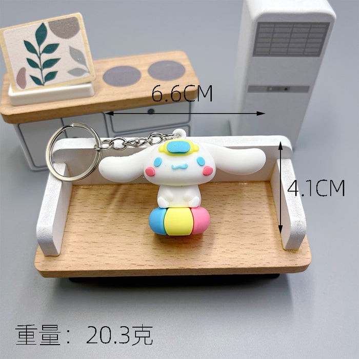 Wholesale PVC Cartoon Cute Keychain JDC-KC-Wenma007