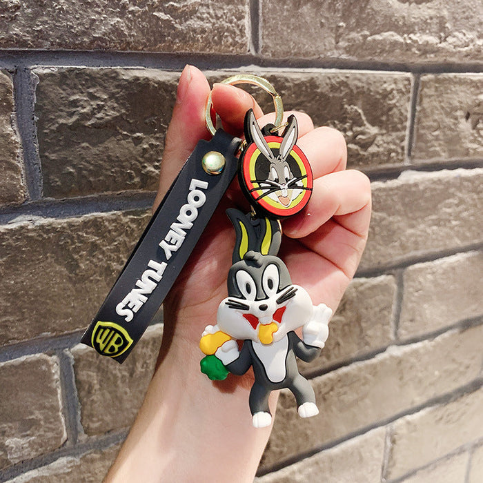 Wholesale Keychains PVC Hardware Cute Cartoon (M) JDC-KC-JCai062