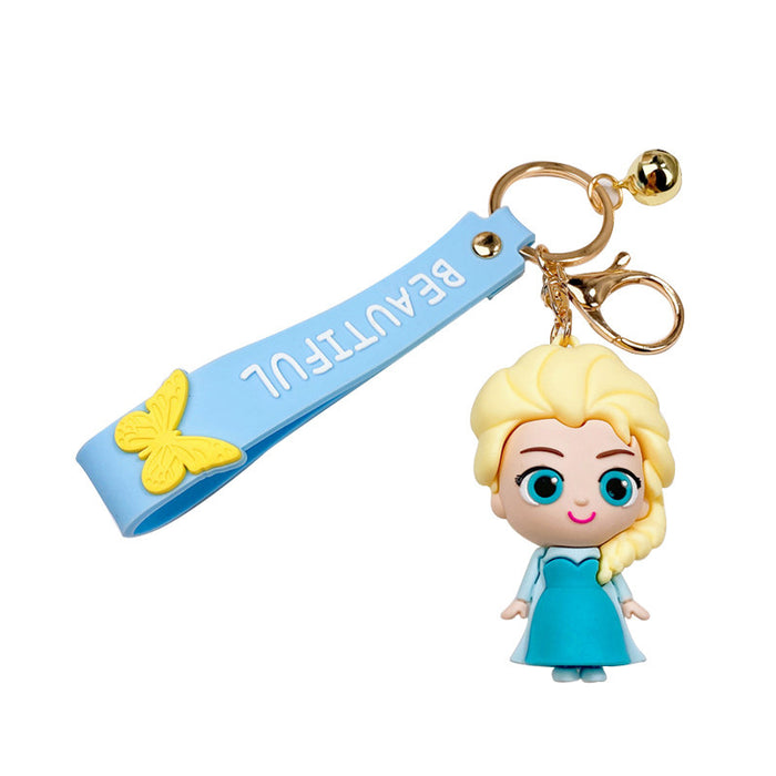 Wholesale Silicone Cartoon Doll Keychain JDC-KC-JiShi003