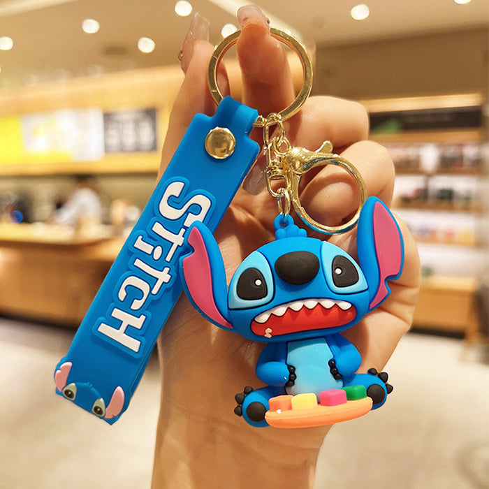 Wholesale Cartoon Doll Silicone Keychain JDC-KC-JuJi008