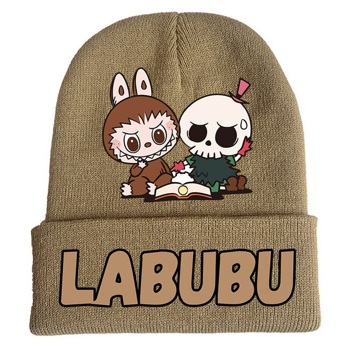 Wholesale Anime cartoon woolen hat knitted hat pullover outdoor warm