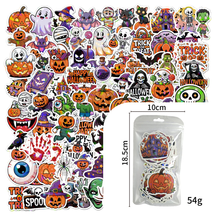Wholesale Holographic Stickers 100-Pack Vinyl Waterproof Decorative Party Gift MOQ≥3