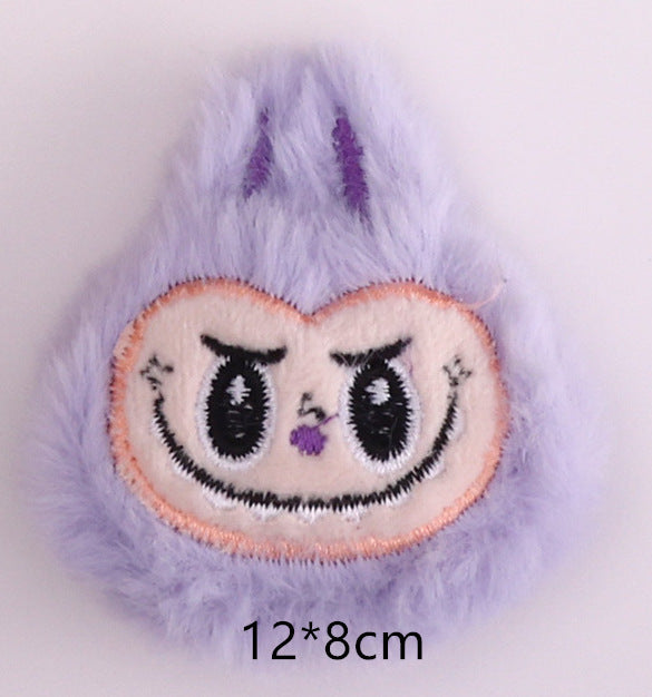 Wholesale Cartoon Brooch Plush Batch Cute Cloth Doll Toy Bag Pendant Clothing Accessories