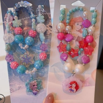 Wholesale Cartoon Princess Necklace