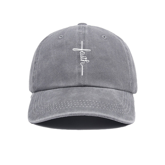Wholesale Retro washed baseball cap, outdoor sun protection soft top hat